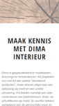 Mobile Screenshot of dima-interieur.be